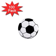 Soccer Lovers Gift 1  Mini Magnets (100 Pack)  by ChezDeesTees