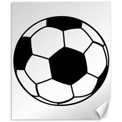 Soccer Lovers Gift Canvas 8  X 10  by ChezDeesTees