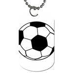 Soccer Lovers Gift Dog Tag (One Side) Front