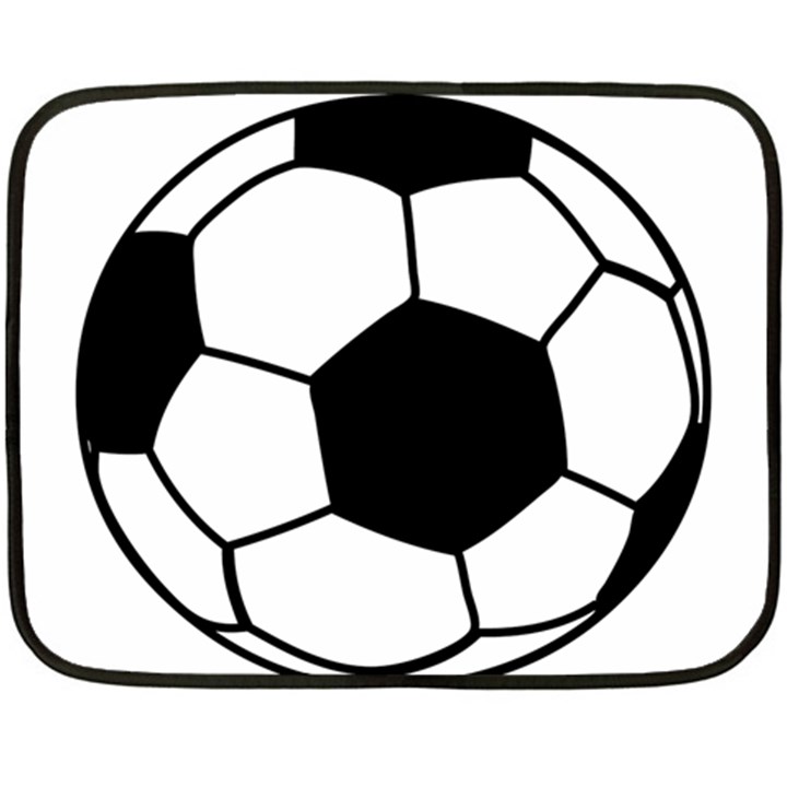 Soccer Lovers Gift Double Sided Fleece Blanket (Mini) 