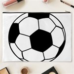 Soccer Lovers Gift Cosmetic Bag (XXXL) Back