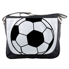 Soccer Lovers Gift Messenger Bag by ChezDeesTees