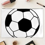 Soccer Lovers Gift Cosmetic Bag (XXL) Front