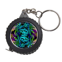 420 Ganja Pattern, Weed Leafs, Marihujana In Colors Measuring Tape by Casemiro