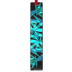 420 Ganja Pattern, Weed Leafs, Marihujana In Colors Large Book Marks