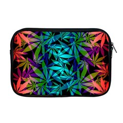 420 Ganja Pattern, Weed Leafs, Marihujana In Colors Apple Macbook Pro 17  Zipper Case by Casemiro