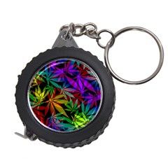 Ganja In Rainbow Colors, Weed Pattern, Marihujana Theme Measuring Tape by Casemiro