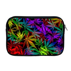 Ganja In Rainbow Colors, Weed Pattern, Marihujana Theme Apple Macbook Pro 17  Zipper Case by Casemiro