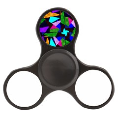 Trippy Blocks, Dotted Geometric Pattern Finger Spinner by Casemiro