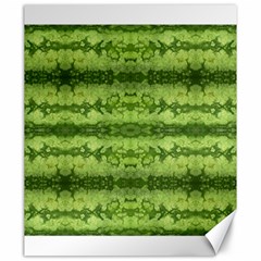 Watermelon Pattern, Fruit Skin In Green Colors Canvas 20  X 24  by Casemiro