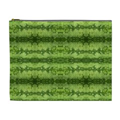 Watermelon Pattern, Fruit Skin In Green Colors Cosmetic Bag (xl)