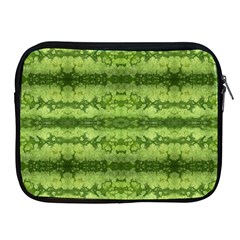 Watermelon Pattern, Fruit Skin In Green Colors Apple Ipad 2/3/4 Zipper Cases by Casemiro