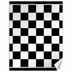 Chess Board Background Design Canvas 12  X 16  by Vaneshart