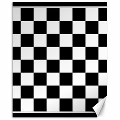 Chess Board Background Design Canvas 16  X 20  by Vaneshart