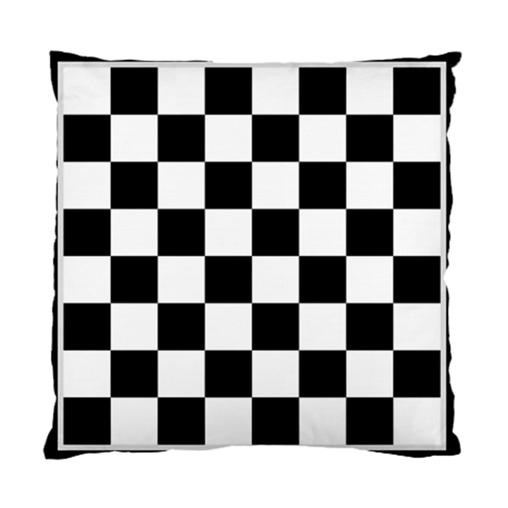 Chess board background design Standard Cushion Case (Two Sides)