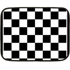 Chess Board Background Design Fleece Blanket (mini) by Vaneshart