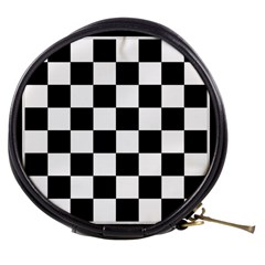 Chess Board Background Design Mini Makeup Bag by Vaneshart