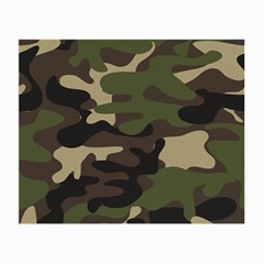 Texture Military Camouflage-repeats Seamless Army Green Hunting Small Glasses Cloth (2 Sides) by Vaneshart