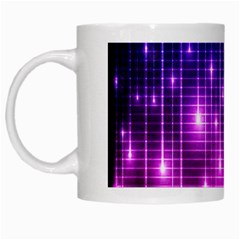 Shiny Stars White Mugs