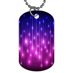 Shiny Stars Dog Tag (two Sides) by Sparkle