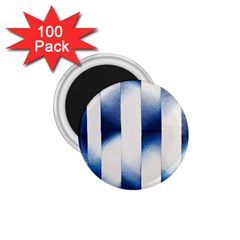 Blue Strips 1 75  Magnets (100 Pack)  by Sparkle