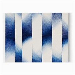 Blue Strips Large Glasses Cloth (2 Sides) by Sparkle