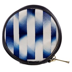 Blue Strips Mini Makeup Bag by Sparkle