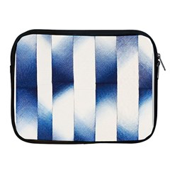 Blue Strips Apple Ipad 2/3/4 Zipper Cases by Sparkle