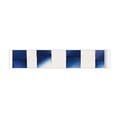 Blue Strips Flano Scarf (mini) by Sparkle