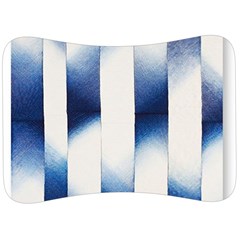 Blue Strips Velour Seat Head Rest Cushion