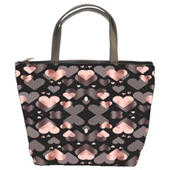 Shiny Hearts Bucket Bag by Sparkle