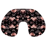 Shiny Hearts Travel Neck Pillow Front