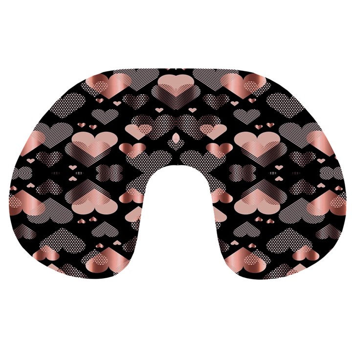 Shiny Hearts Travel Neck Pillow