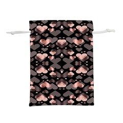 Shiny Hearts Lightweight Drawstring Pouch (s) by Sparkle