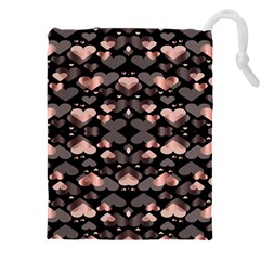 Shiny Hearts Drawstring Pouch (5xl) by Sparkle