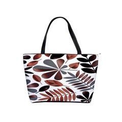 Shiny Leafs Classic Shoulder Handbag