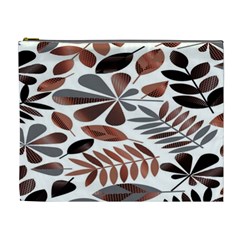 Shiny Leafs Cosmetic Bag (xl)