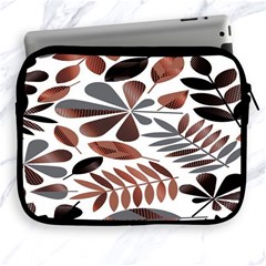 Shiny Leafs Apple iPad 2/3/4 Zipper Cases