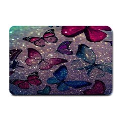 Glitter Butterfly Small Doormat  by Sparkle