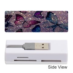 Glitter Butterfly Memory Card Reader (stick) by Sparkle