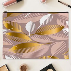 Digital Leafs Cosmetic Bag (xxxl) by Sparkle