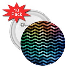 Digital Waves 2 25  Buttons (10 Pack)  by Sparkle