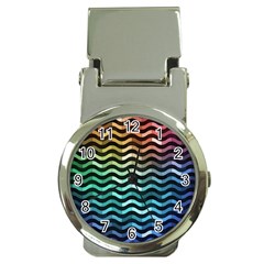 Digital Waves Money Clip Watches by Sparkle