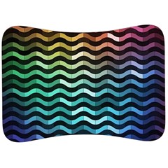 Digital Waves Velour Seat Head Rest Cushion by Sparkle