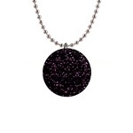 Digital Polka 1  Button Necklace Front