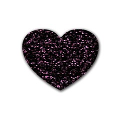 Digital Polka Heart Coaster (4 Pack)  by Sparkle