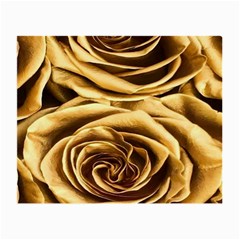 Gold Roses Small Glasses Cloth by Sparkle