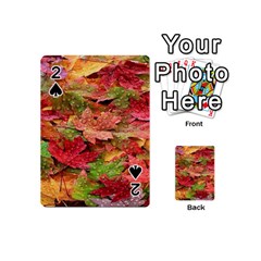 Spring Leafs Playing Cards 54 Designs (mini) by Sparkle