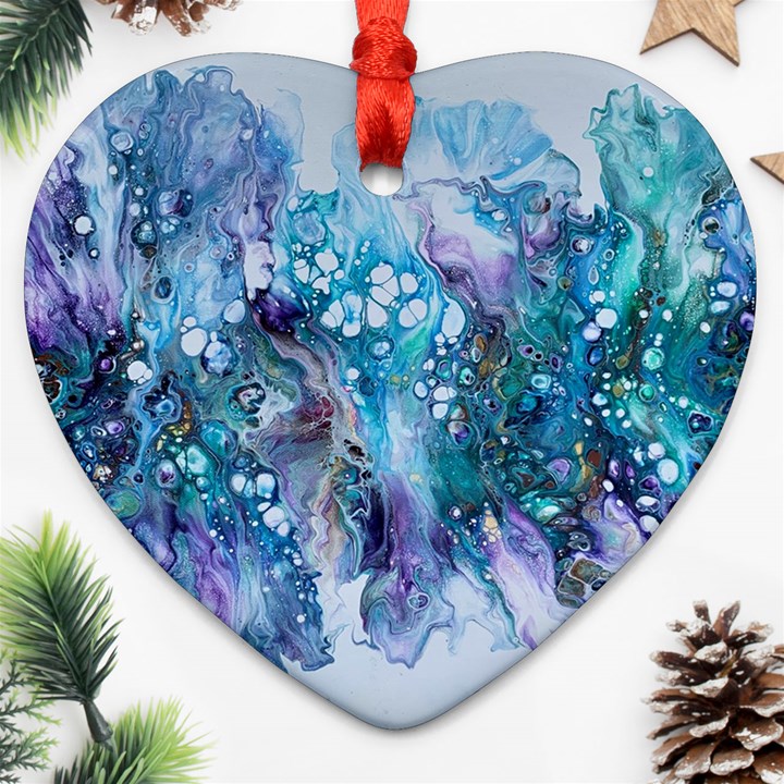 Sea anemone  Ornament (Heart)