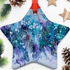 Sea Anemone  Star Ornament (two Sides)